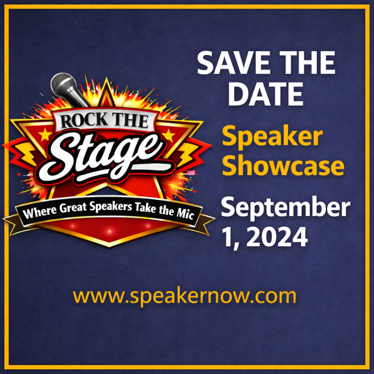 Speaker Showcase Save the Date